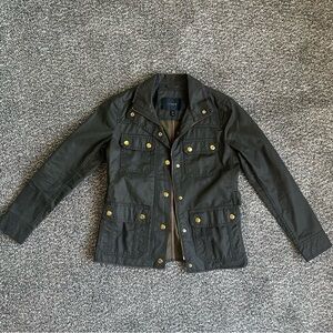 J. Crew Olive Downtown Field Jacket